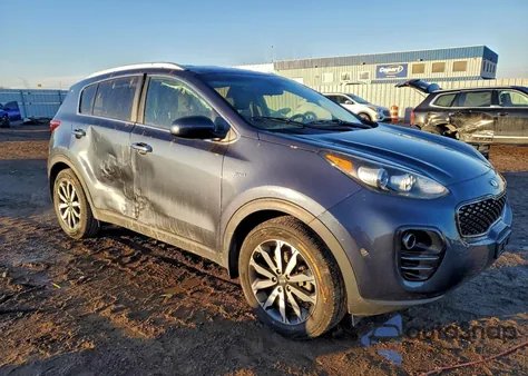 2017 Kia Sportage Ex из США, поврежденный, VIN KNDPNCAC5H7099007